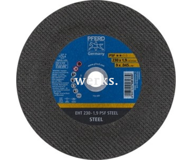 Круг отрезной Pferd EHT 230 - 1,9 PSF STEEL