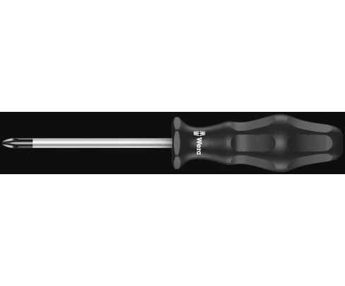 Отвертка Wera Kraftform Classic Pozidriv 1755 PZ WE-031225 PZ 1 х 80 крестовая