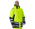 Зимняя мультизащитная куртка-парка Brodeks MW 29-83В желтый/черный (4XL)
