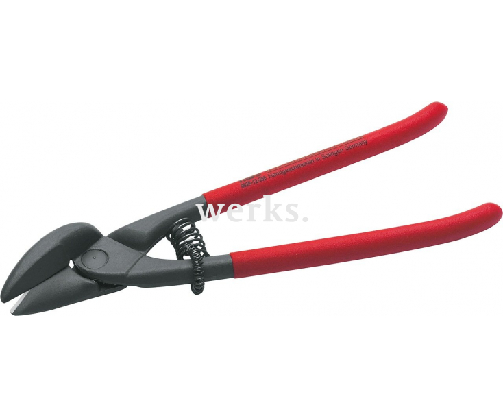 Ножницы по металлу идеально-проходные 260 мм NWS 063L-12-260 леворежущие