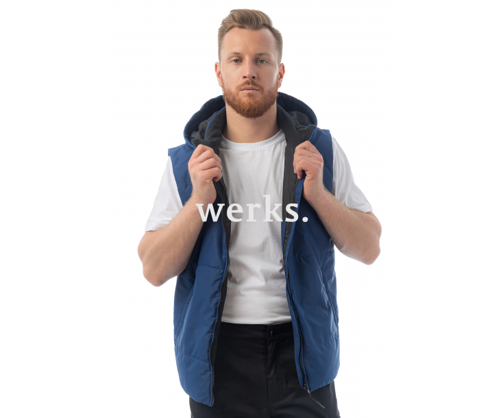 Жилет утепленный Brodeks KW112 синий (L)