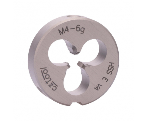 Плашка с стружколомом М4х0,7 HSSE-VA DIN EN 22568 6g 20х5мм Bucovice Tools 300040