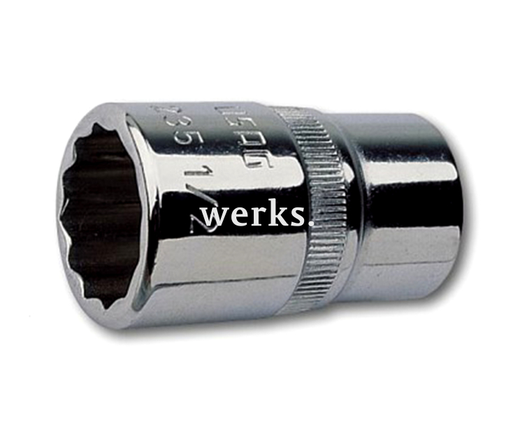 Торцевая головка 12-гранная USAG 235 1/2 N 02352006 11 мм 1/2"