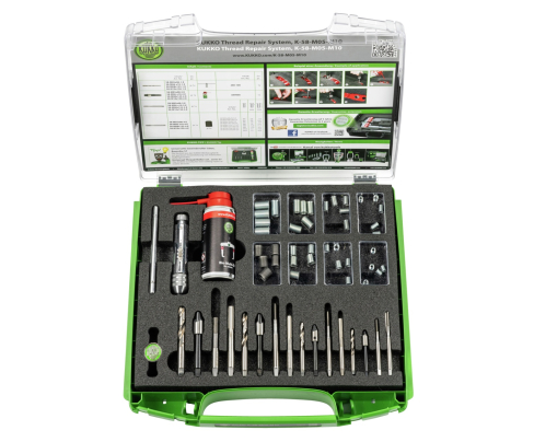 Набор для восстановления резьбы KUKKO Thread Repair System KUKKO K-58-M05-M10