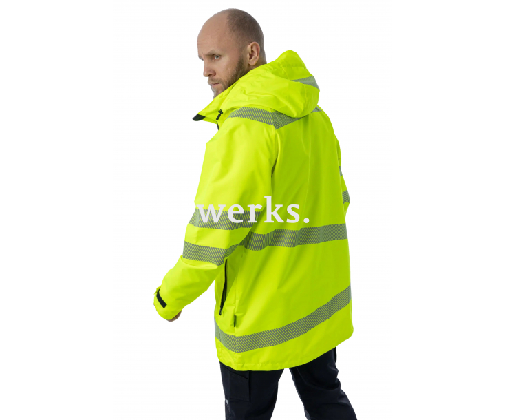 Летняя сигнальная куртка-парка Brodeks KS223 желтый (L)