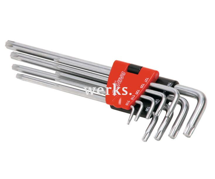Набор штифтовых ключей Torx Brinko 110 991979 9 предметов