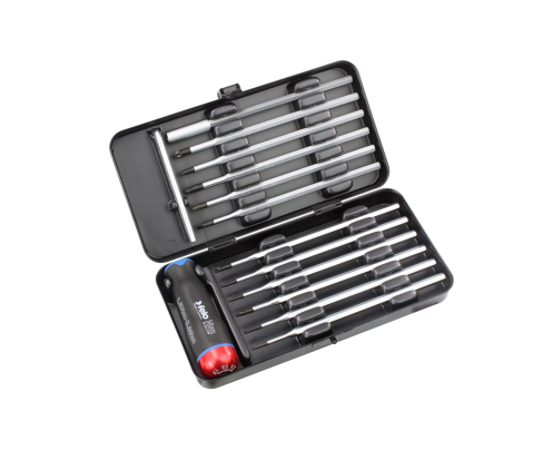 Набор с динамометр. отверткой 1.5-3.0 Нм и битами Felo SL PH PZ TORX PH/SL PZ/SL 12 предметов 10099716