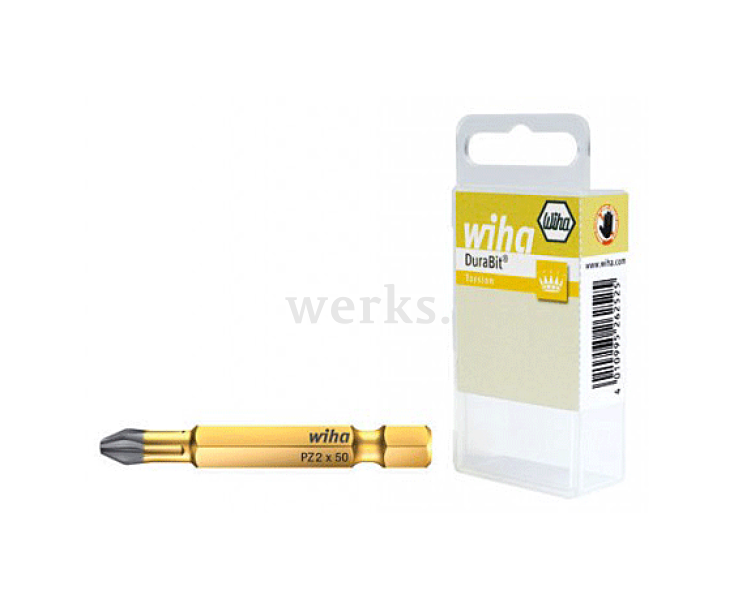 Бита Wiha Durabit Pozidriv 7042 DR 24738 PZ2 x 50, 2 шт.