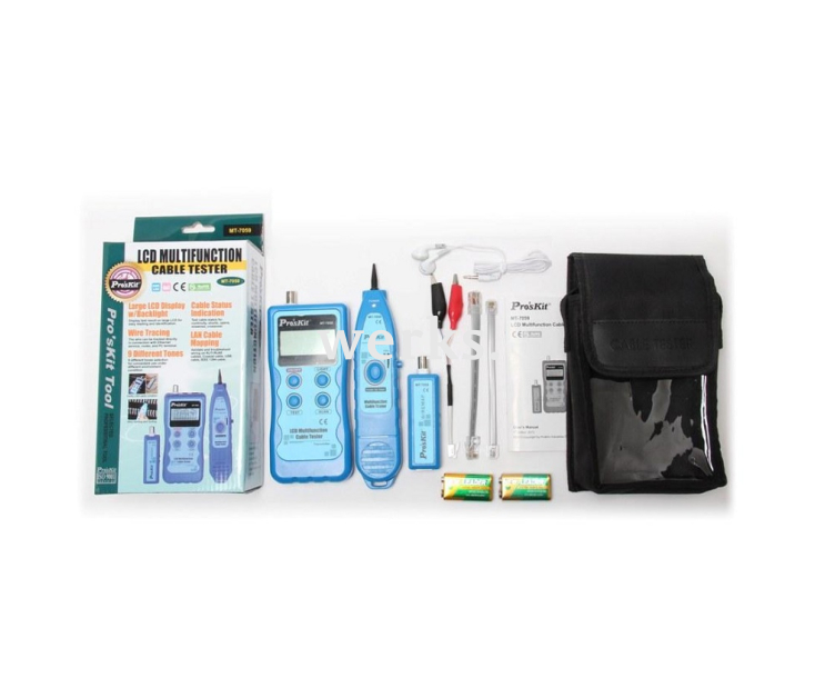Тестер кабельный ProsKit MT-7059 многофункциональный