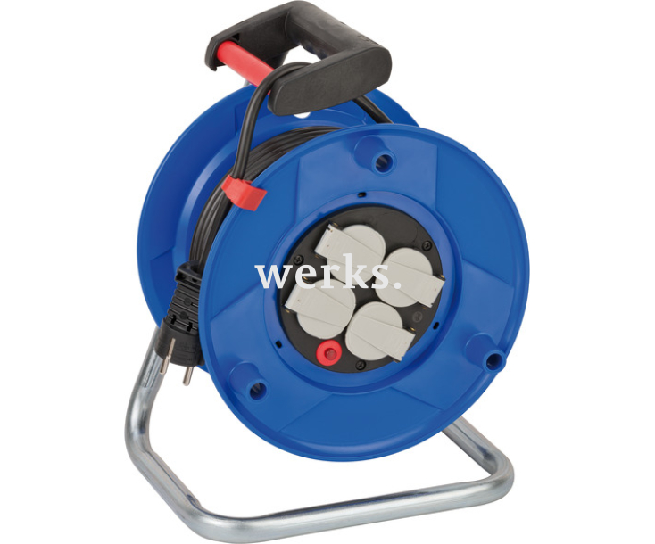 Удлинитель сетевой на катушке 25 м IP20 Brennenstuhl Garant H05VV-F 3G1.5 1218050
