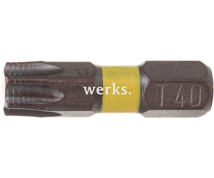 Набор ударных бит Felo TORX Impact TX40х25 мм 5 шт. 02640040