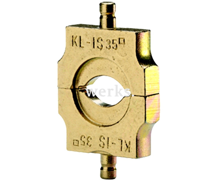 Пресс-матрица HIS4 для изолированных трубчатых и штыревых кабельных наконечников 50 мм² Klauke KLKHIS450