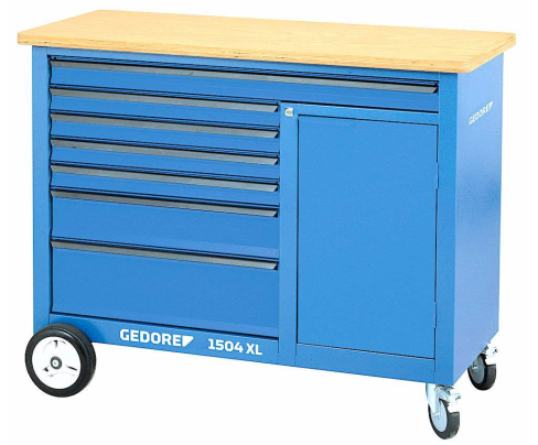 Верстак мобильный широкий 1504 XL Gedore 1988468