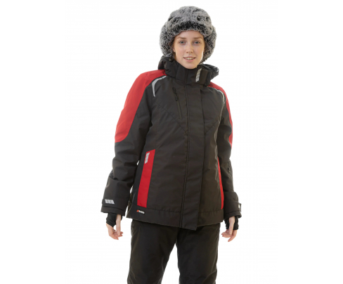 Зимняя женская куртка Brodeks KW208 красный (XS)