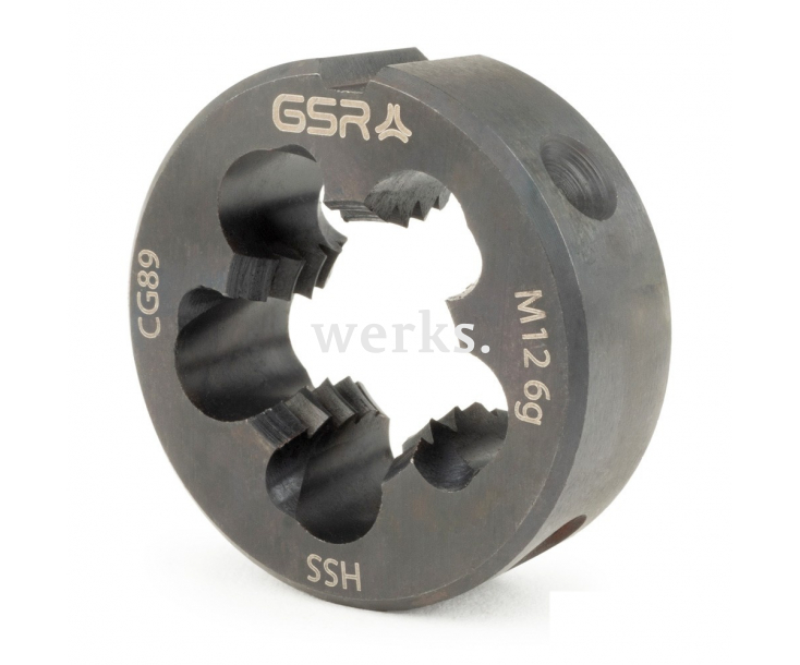 Плашка 25x9 B HSSE-VAP M 12 Silver Werks W.14554