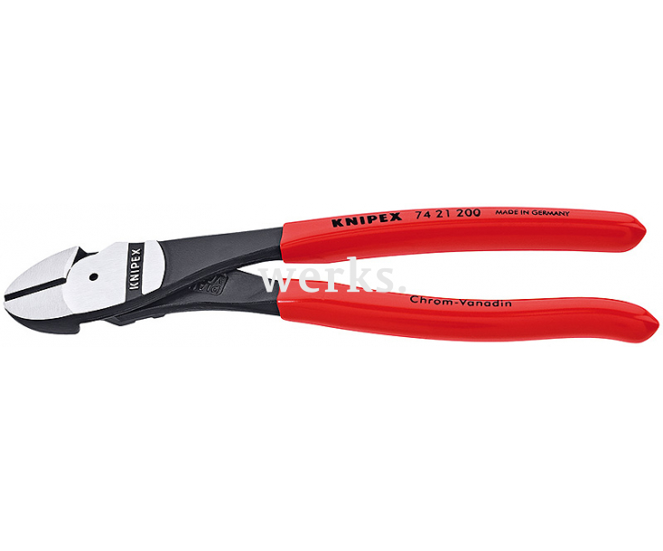 Кусачки боковые особой мощности Knipex KN-7421200