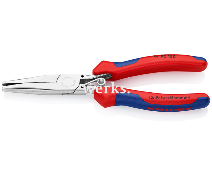 Плоскогубцы для удержания обивочных скоб Knipex KN-9192180