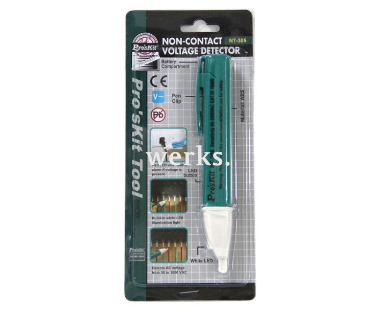 Тестер напряжения бесконтактный Proskit NT-306