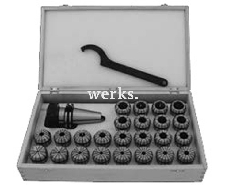 Цанговый патрон 7617-S PL, ER16 150 2-10 Bison 800001822