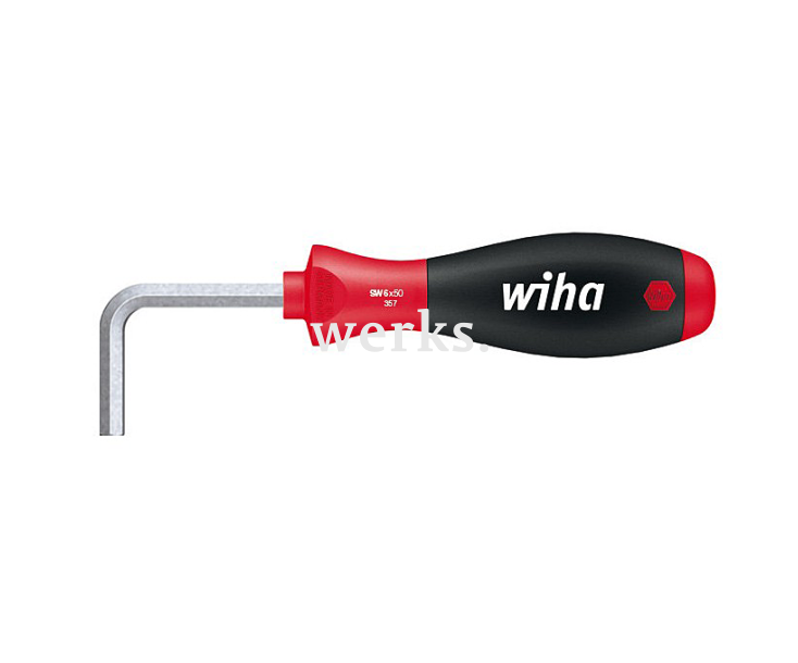 Отвертка Wiha SoftFinish HEX 357 26232 5 x 45 внутренний шестигранник изогнутая