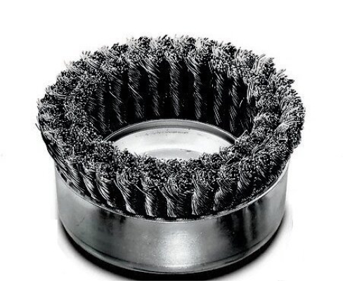 Щетка чашечная жгутовая двухрядная Ø150 мм Lessmann 488 248