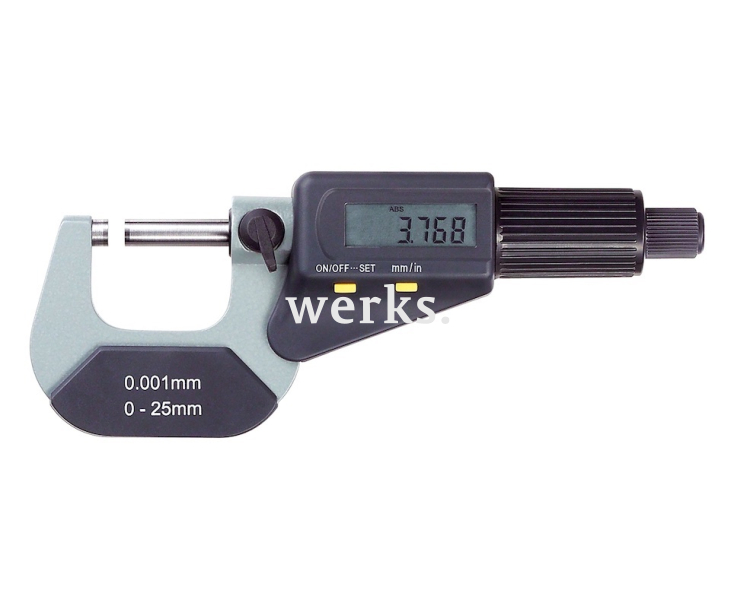 Микрометр цифровой мм/дюйм 25-50 мм Schut 908.759