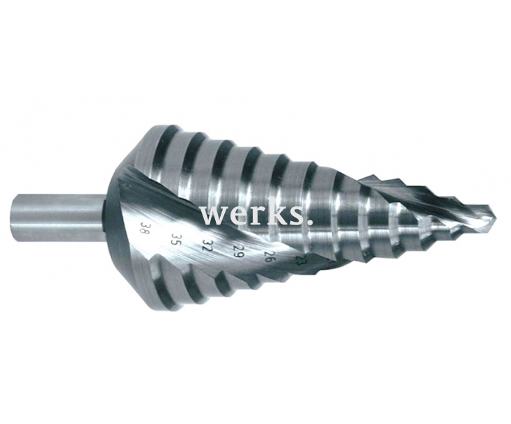 Сверло по металлу 12-ступенчатое Ruko HSS 6-38 х 100 мм 101053