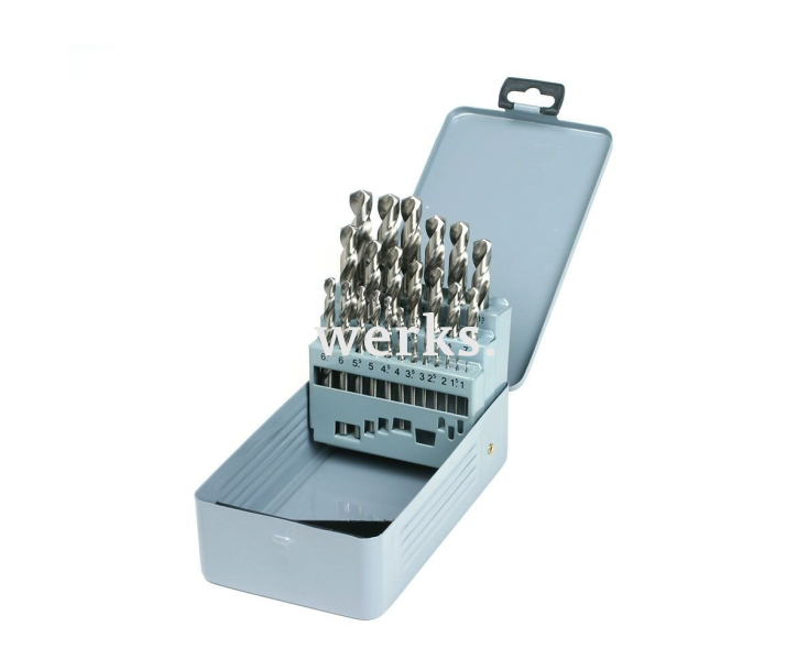 Набор свёрл DIN 338 HSS-G 1,0-13,0 мм 25 шт GSR 08343300
