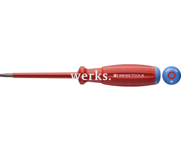 Отвертка SwissGrip диэлектрическая TORX VDE PB Swiss Tools PB 58400.10-70 T10