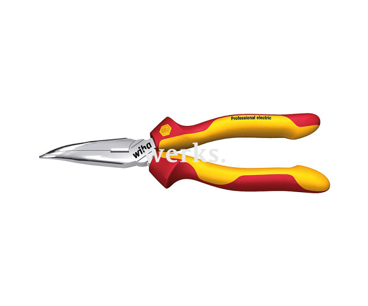 Плоскокруглогубцы Wiha Professional Electric Z 05 1 06 26729 изогнутые