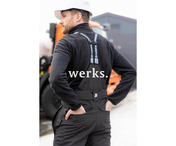 Зимние брюки Brodeks KW306 черный (58)