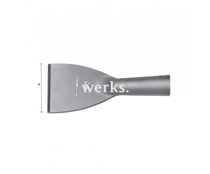 Шабер для пола плоский искробезопасный 150 мм, серия 053 Metalminotti 053-1500