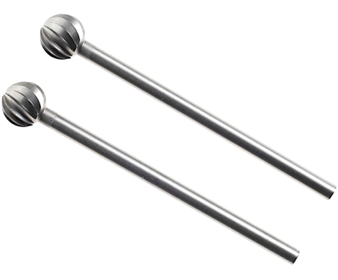 Фрезы вольфрам-ванадиевые (сфера 6 мм) Proxxon 28725 2 шт.