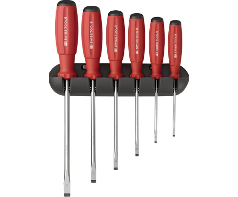Набор шлицевых отверток SwissGrip PB Swiss Tools PB 8240. 6 шт.