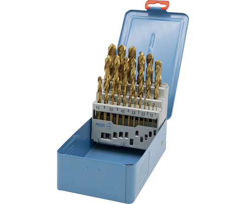 HSS Co-Сверло with cylinder Shank 2135 25-шт. 1 - 13 mm profi Padre 213500000