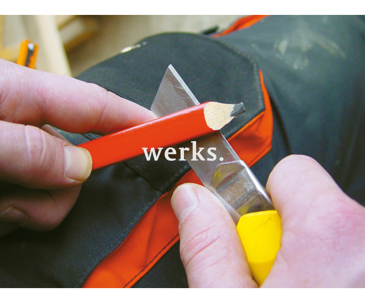 Карандаш строительный плотницкий Bleispitz 0310 240 мм