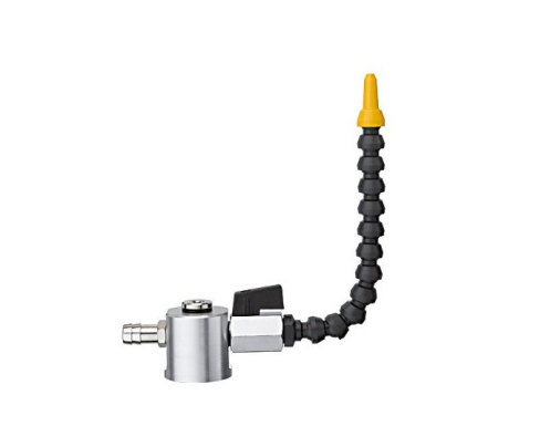 Набор Wiha maxiflex ø 1/4" 27104 с магнитной ножкой со штуцером ø 11 мм и  шаровым краном в сборе резьбовой ниппель R 1/4" 22 шарнира круглое сопло ø 3.2 мм