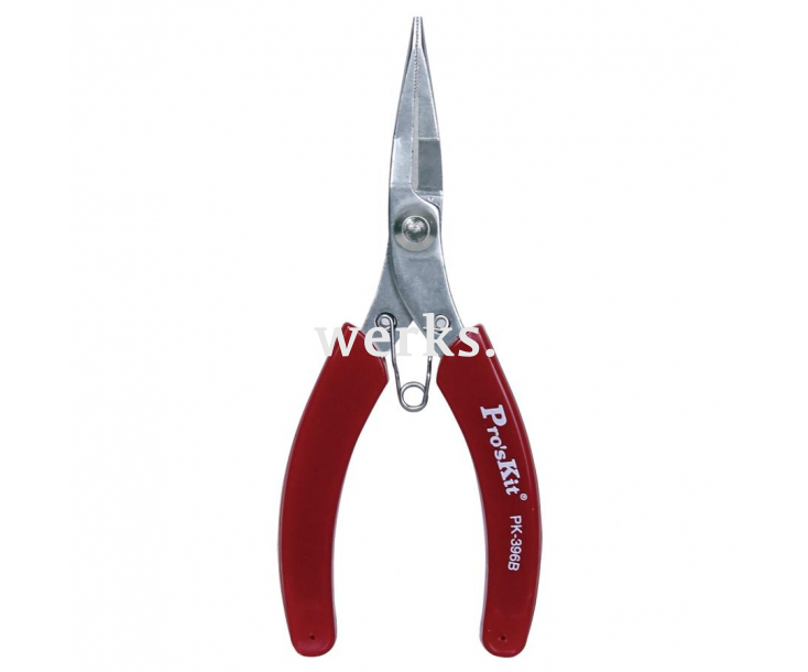 Длинногубцы нерж. прецизионные ProsKit 1PK-396B