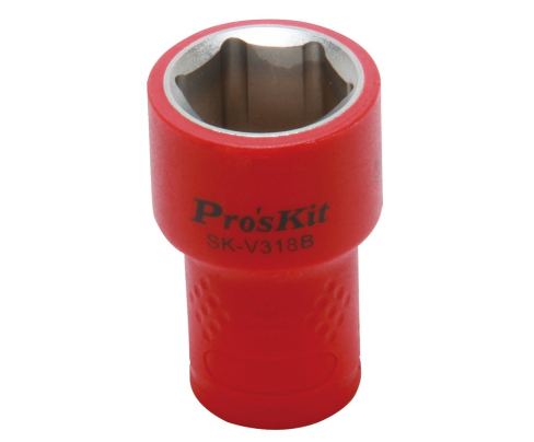 Торцовая головка изолированная 3/8" 18 мм Proskit SK-V318B