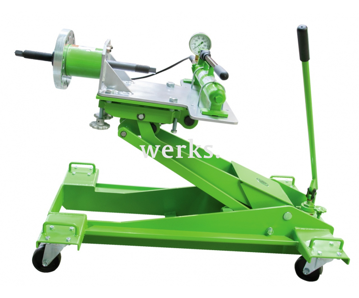 Мобильный гидравлический съёмник ступиц «Citaro» с максимальным усилием натяжения 30 т KUKKO YHU-S-Citaro