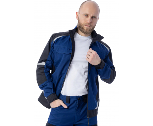 Куртка Brodeks KS 202 синий/черный (4XL)