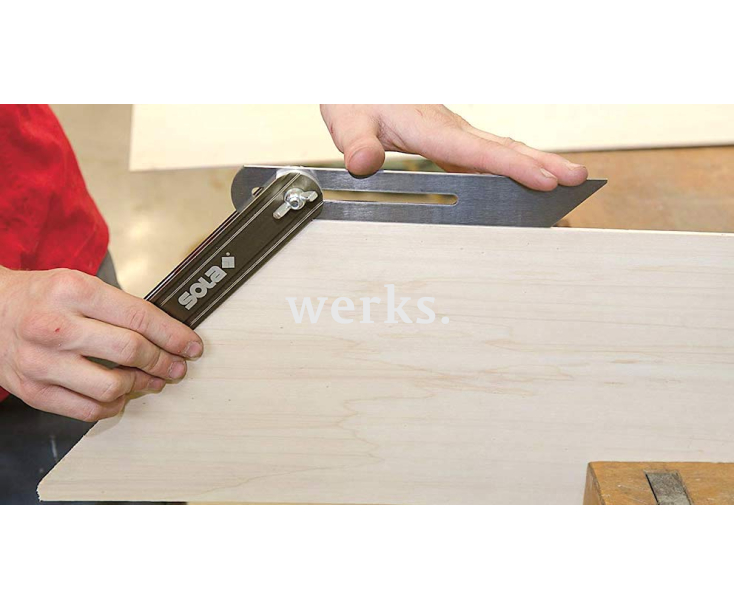 Малка, пружинная сталь VST 200 Sola 200 мм 56051001