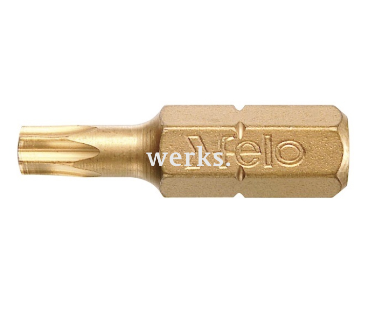 Бита Felo TIN серия 026 звездообразная TORX TX25 х 25 02625070