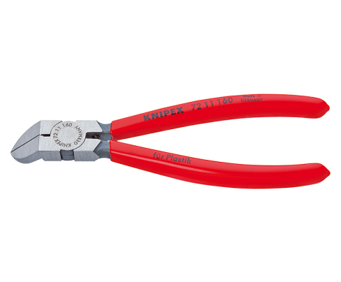 Кусачки боковые для пластмассы Knipex KN-7211160