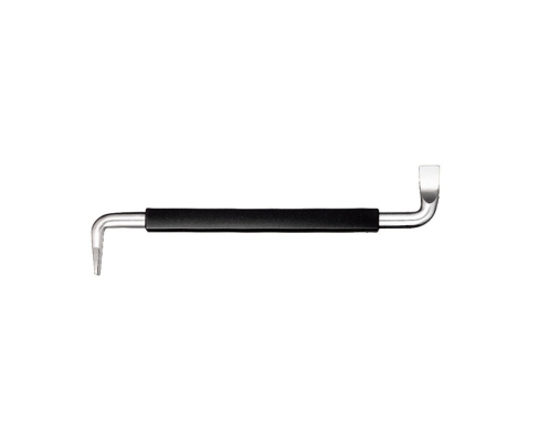 Изогнутая шлицевая отвертка с рукояткой Wiha 207 00373 0.6х3.5х90