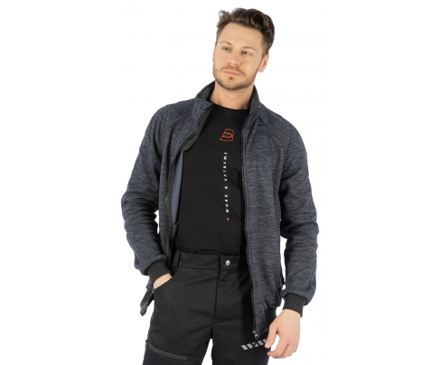 Толстовка флисовая Brodeks KS241 cation серый (L)