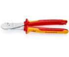 Кусачки боковые особой мощности VDE Knipex KN-7406250T со страховочным креплением