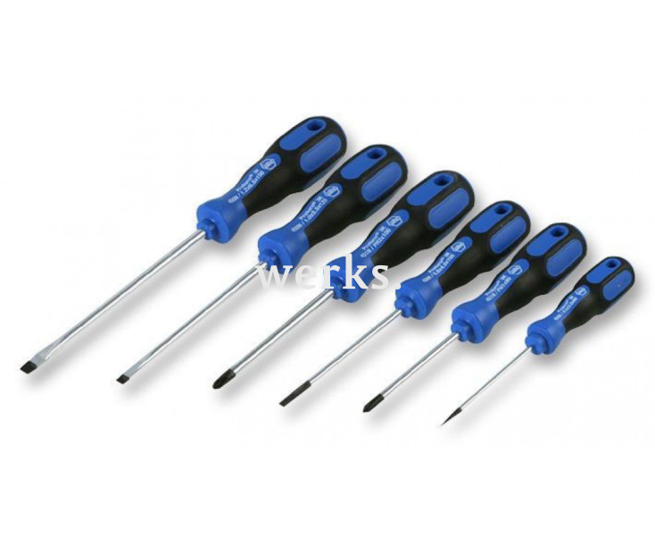 Набор отверток Wiha Proturn 450N 3K HK6 25446 шлиц Phillips, 6 шт.