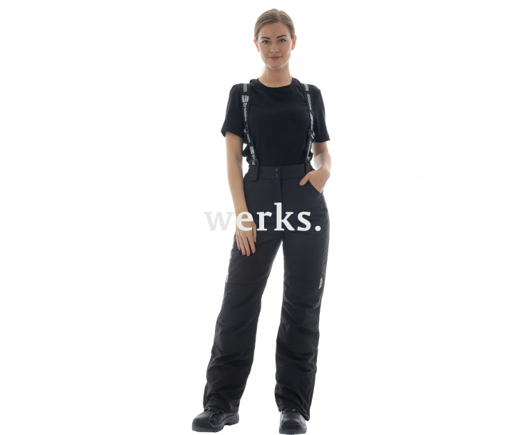 Зимний полукомбинезон женский Brodeks KW 405 черный (XXL)