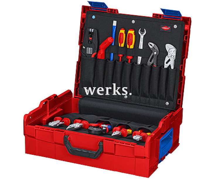Комплект инструмента для электриков L-BOXX Elektro Knipex KN-002119LBE